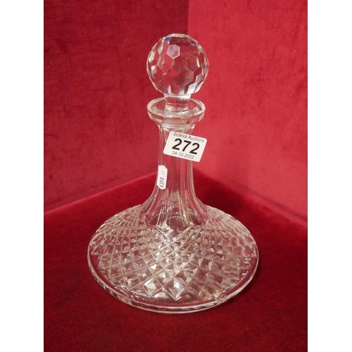 272 - WATERFORD SHIPS DECANTER