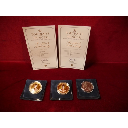 362 - 3 COMMEMORATIVE COINS