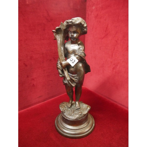 403 - BRONZE FIGURE