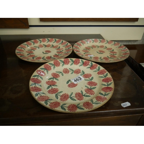 462 - 3 SPONGEWARE PLATES