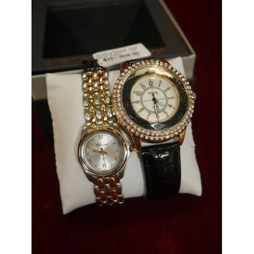 454 - BOXED SWISS WATCHES X 2