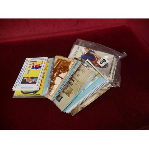 468 - LOT OF NOVELTY POSTCARDS