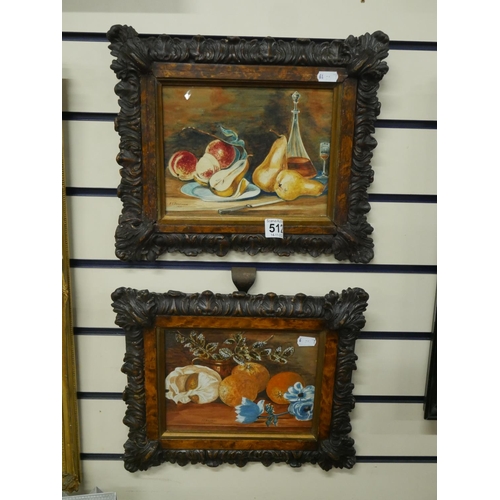 512 - PAIR OF FRAMED WATERCOLOURS