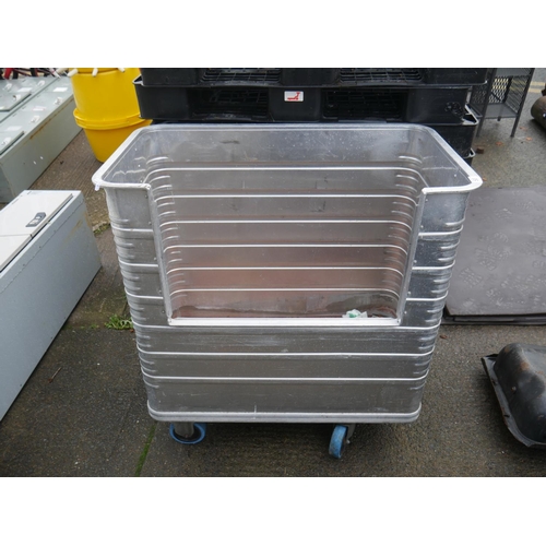 53 - ALUMINIUM TROLLEY