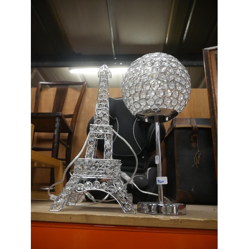 940 - 2 DECORATIVE TABLE LAMPS