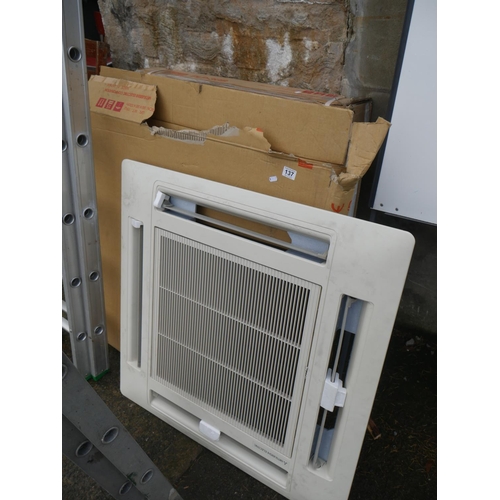 137 - 4 AIR CONDITIONING FAN COVERS