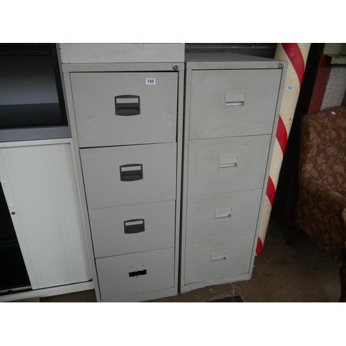 159 - 2 FILING CABINETS