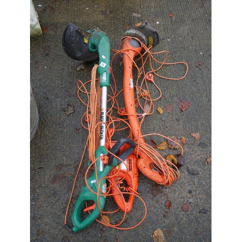 98 - 2 ELECTRIC STRIMMERS & HEDGE CUTTER