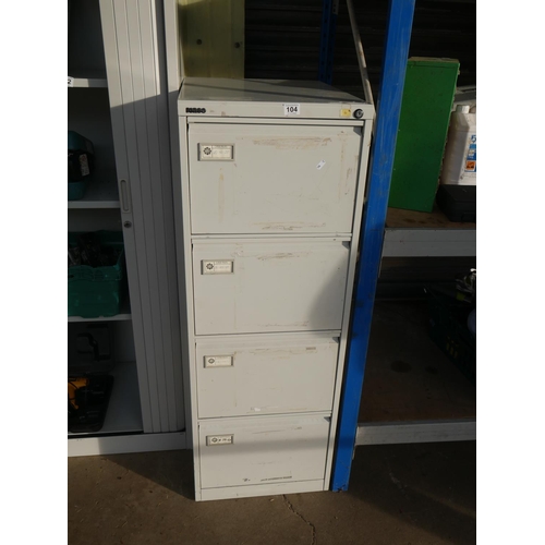 104 - FILING CABINET