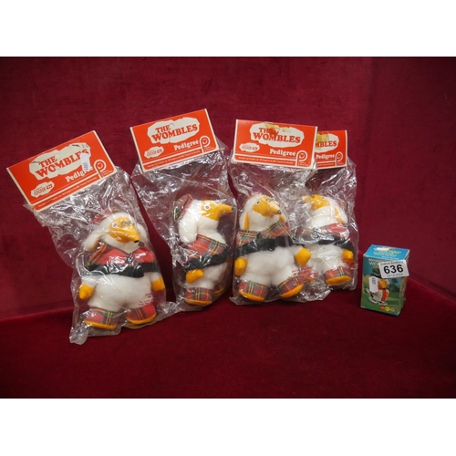 636 - WOMBLES FIGURES