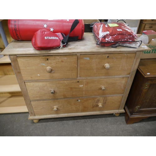 699 - PINE CHEST OF DRAWERS