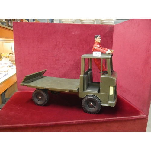 716 - ACTION MAN FIGURE & LORRY