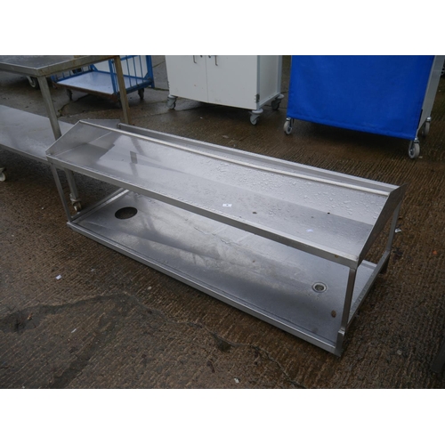 9 - STAINLESS STEEL DRAINING RACK