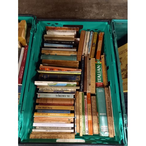 589 - 6 CRATES OF BOOKS