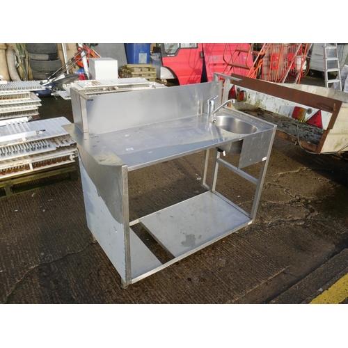 15 - STAINLESS STEEL SINK UNIT