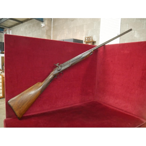 316 - PERCUSSON CAP MUZZLE LOADING SHOTGUN