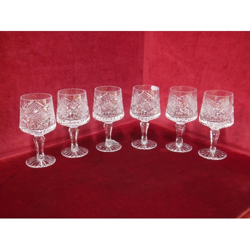 209 - 6 TYRONE WINE GLASSES