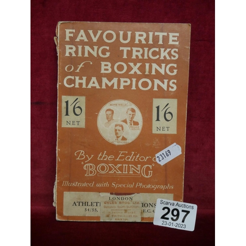 297 - FIRST EDITION BOXING BOOK