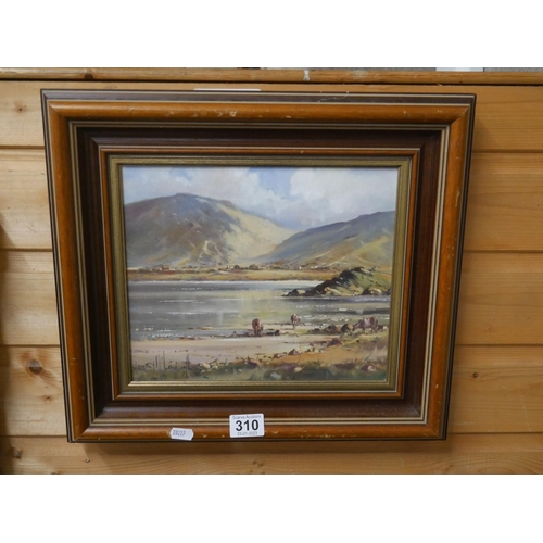 310 - HENRY McLOUGHIN OIL PAINTING