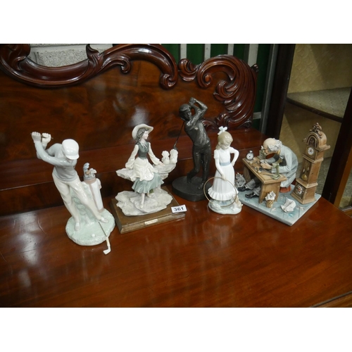 361 - LOT OF FIGURINES