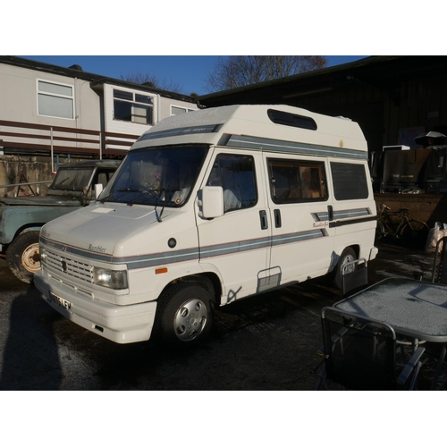 65 - TALBOT RAMBLER DIESEL CAMPER VAN MARCH 1993 - 1905cc - MOT TO 30/9/23