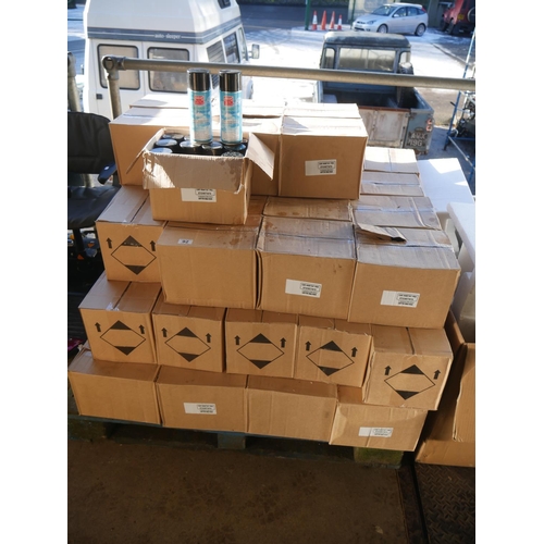 92 - PALLET OF SANITIZING SPRAY