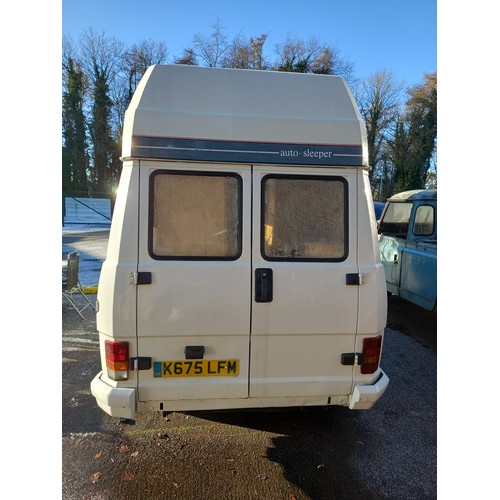 65 - TALBOT RAMBLER DIESEL CAMPER VAN MARCH 1993 - 1905cc - MOT TO 30/9/23