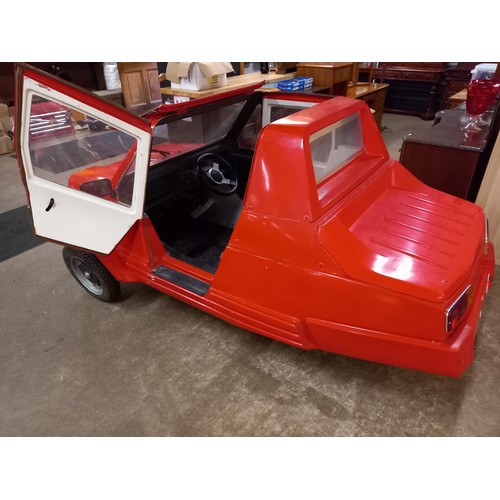 205 - HERON MICRO KIT CAR WITH 50cc ENGINE 1986 - ON DVLA  SYSTEM - LAST TAXED 1987 - COMES WITH CUSTOM BU... 