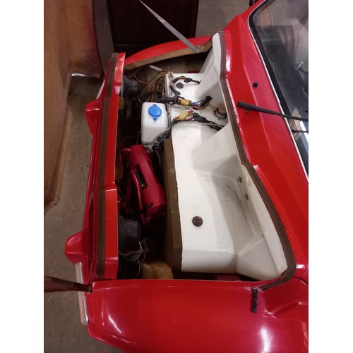 205 - HERON MICRO KIT CAR WITH 50cc ENGINE 1986 - ON DVLA  SYSTEM - LAST TAXED 1987 - COMES WITH CUSTOM BU... 