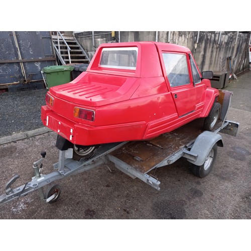 205 - HERON MICRO KIT CAR WITH 50cc ENGINE 1986 - ON DVLA  SYSTEM - LAST TAXED 1987 - COMES WITH CUSTOM BU... 