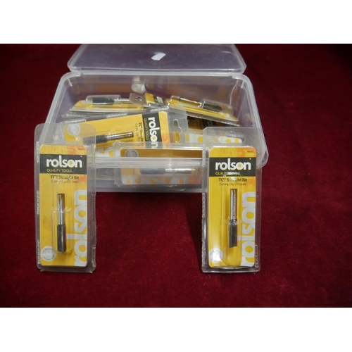 257 - LOT OF SCREWDRIVER ATTACHMENTS