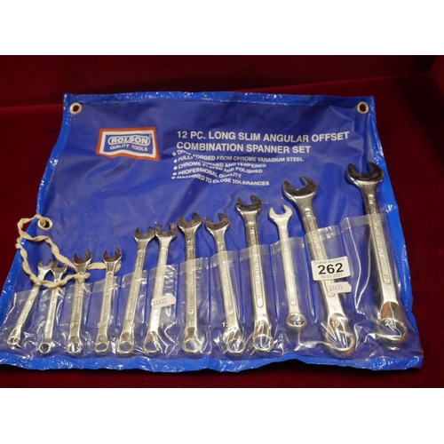 262 - SPANNER SET