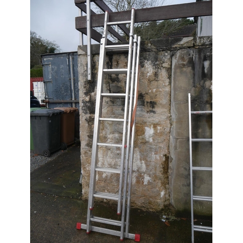 110 - TRIPLE EXTENSION LADDER