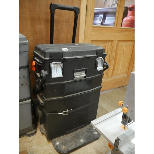 187 - TOOL BOX & TROLLEY