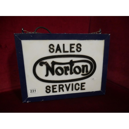 231 - NORTON SIGN