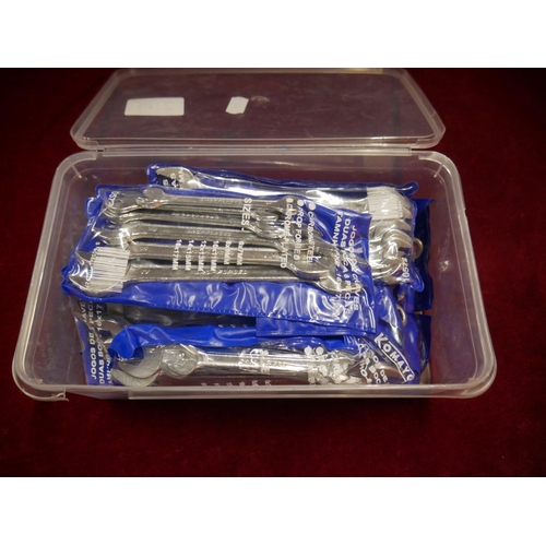 251 - BOX OF SPANNERS