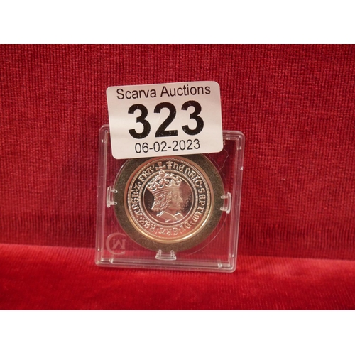 323 - SILVER COLLECTABLE COIN