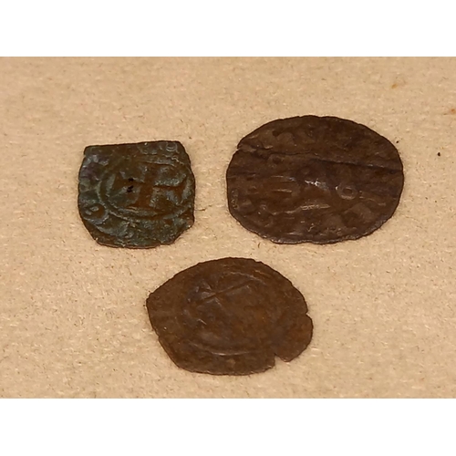 324 - 3 HAMMERED COINS