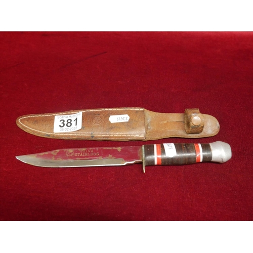 381 - BOWIE KNIFE