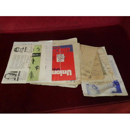 502 - LOT OF EPHEMERA