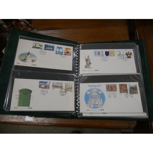 523 - IRISH STAMP COVER ALBUM