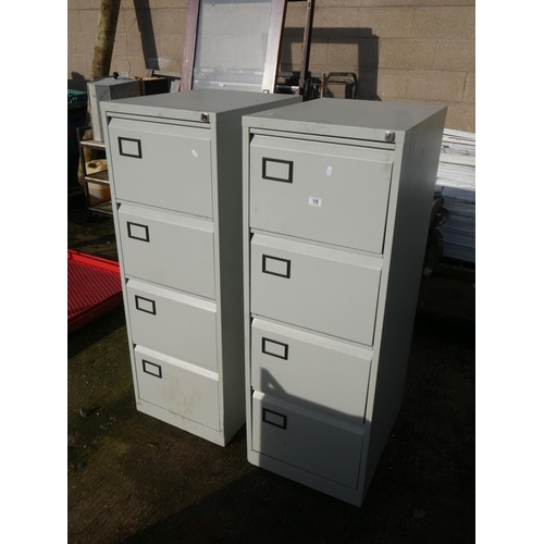 10 - 2 FILING CABINETS