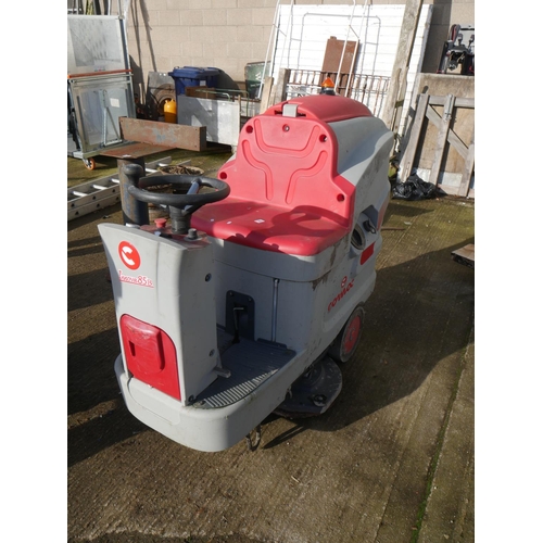 20 - COMMERCIAL SWEEPER FOR PARTS OR REPAIRS - NO KEY - NO CHARGER