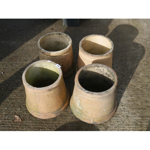 54 - 4 CHIMNEY POTS