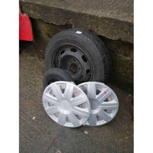 111 - NEW SPARE WHEEL ETC