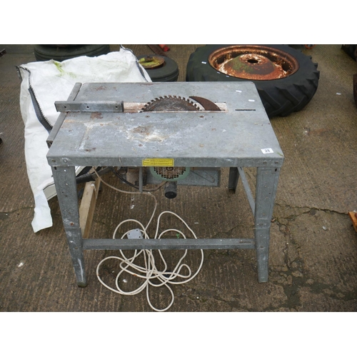 28 - TABLE SAW