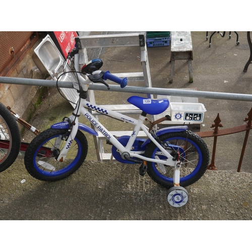 129 - CHILDS BIKE