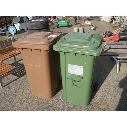 26 - 2 WHEELIE BINS