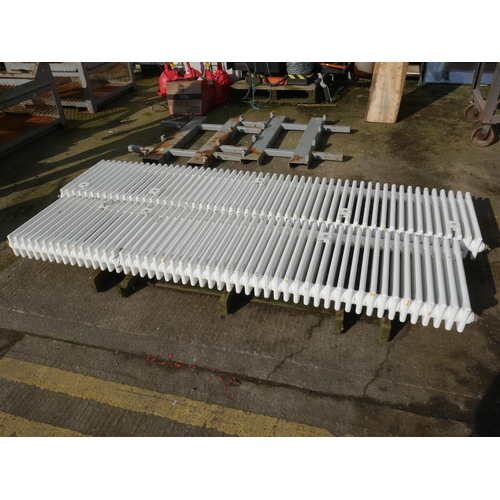 7 - 2 CAST IRON RADIATORS