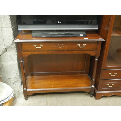 701 - MAHOGANY SIDE TABLE